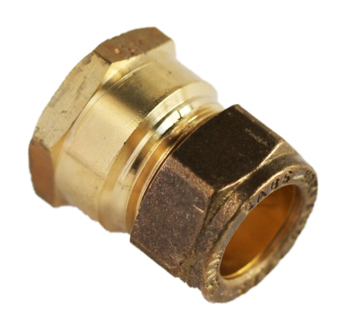 COMPRESSION STR COUPLER CXFI 22MM X 3/4"