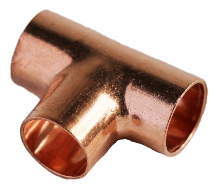 COPPER CAPILLARY EQUAL TEE CXCXC 15MM