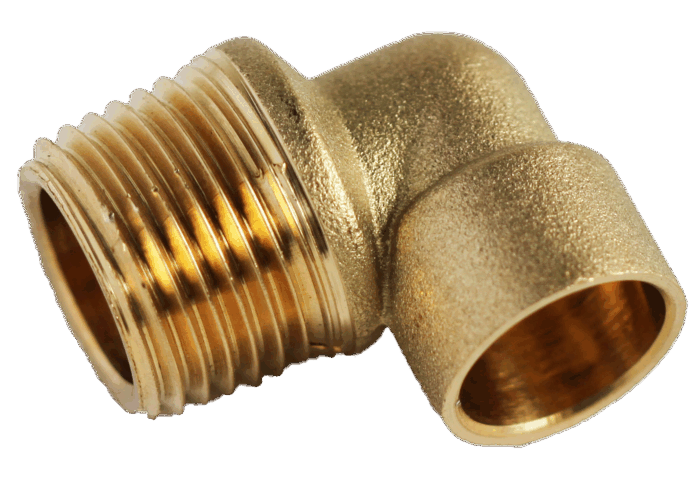 COPPER CAPILLARY STR COUPLER MI X C 28MM X 1"
